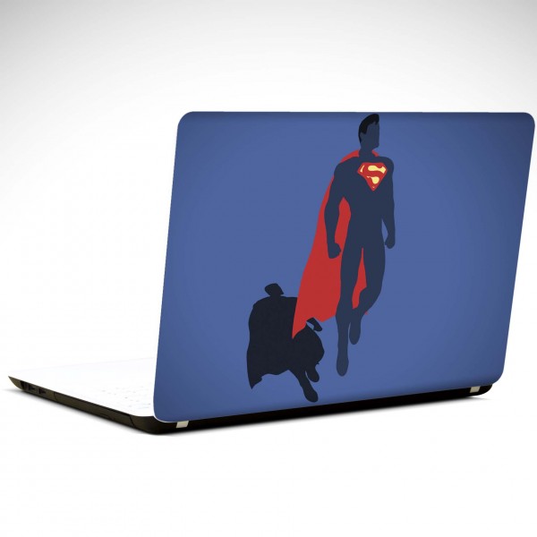 Süperman Gölge Laptop Sticker