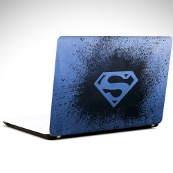 Süperman Mavi Laptop Sticker