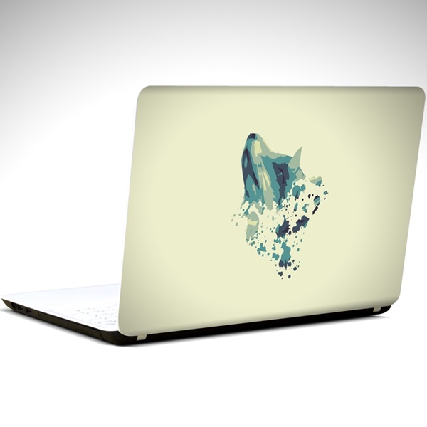 Kurt Minimal Laptop Sticker 