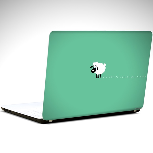 Kuzu Minimal Laptop Sticker 