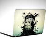 Dr Who Laptop Sticker 