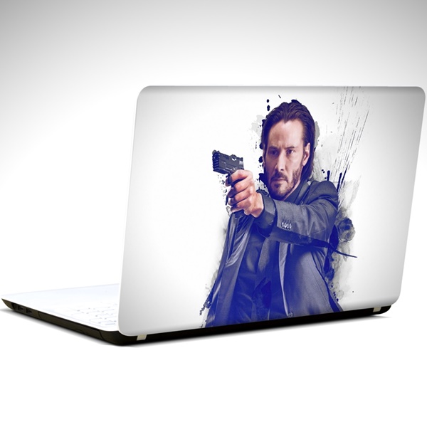John Wick Laptop Sticker