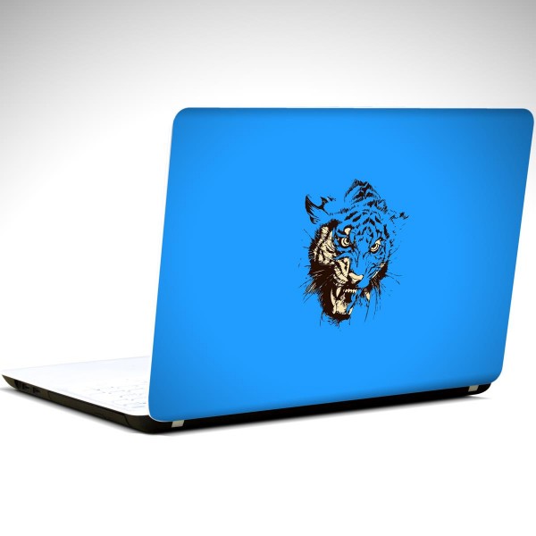 Kaplan Mavi Laptop Sticker
