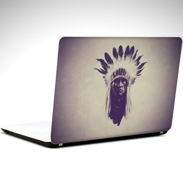 Kızılderili Laptop Sticker