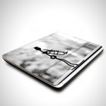 Saksafon Laptop Sticker