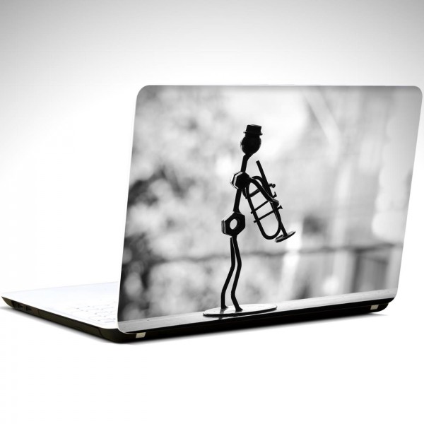 Saksafon Laptop Sticker