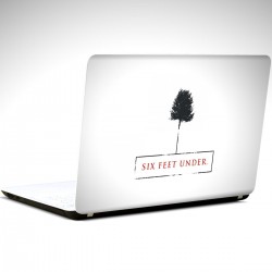 Six Feet Under Laptop Sticker