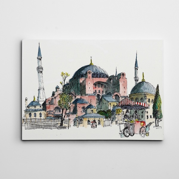 Ayasofya 2 Kanvas Tablo