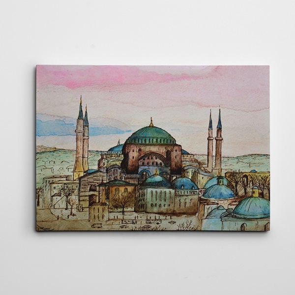 Ayasofya Kanvas Tablo