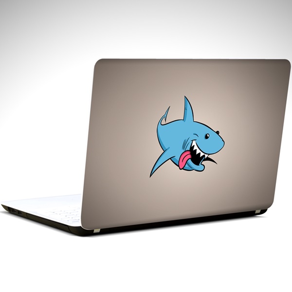 kopek-baligi-laptop-sticker