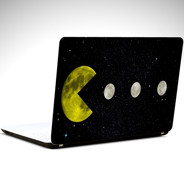 Pac Man Laptop Sticker 