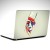 Renkli Portre Laptop Sticker 