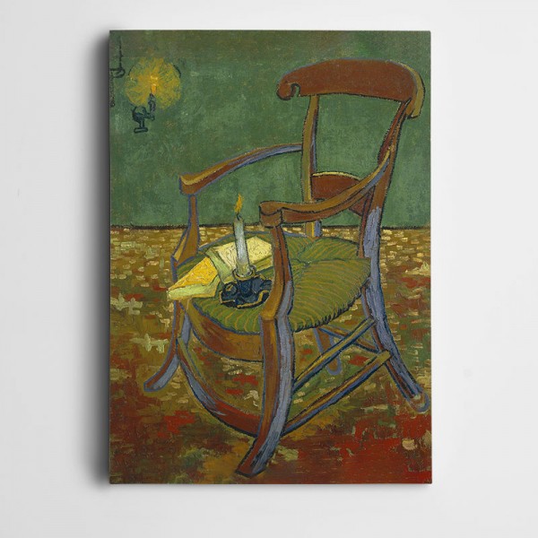 Vincent Van Gogh De Stoel Van Gauguin Kanvas Tablo