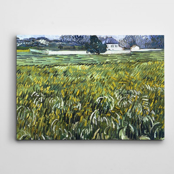 Vincent Van Gogh House At Auvers Kanvas Tablo