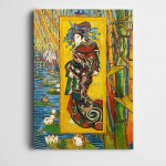 Vincent Van Gogh La Courtisane Kanvas Tablo