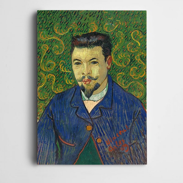 Vincent Van Gogh Portrait Of Doctor Félix Rey Kanvas Tablo