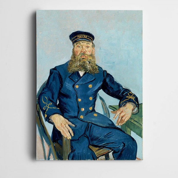 Vincent Van Gogh Portret Van De Postbode Joseph Roulin Kanvas Tablo