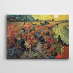 Vincent Van Gogh Red Vineyards Kanvas Tablo