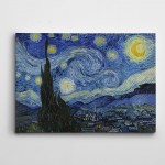 Vincent Van Gogh Star Night Kanvas Tablo