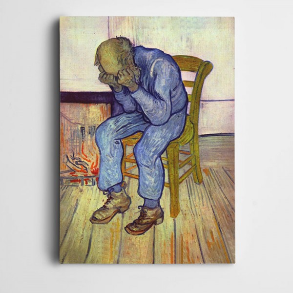 Vincent Van Gogh Worn Out Kanvas Tablo
